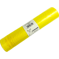 Alufix Vrecia pevné zaťahovacie, 120l, 70 x 100 cm žlté 20 ks 2ks