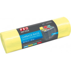 Vrecia pevné zaťahovacie 2ks, 160l, 90 x 110 cm žlté Alufix 20 ks