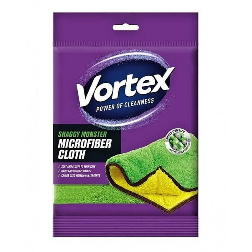 Utierka Vortex Shaggy Monster z mikrovlákna obojstranná 20x30 cm