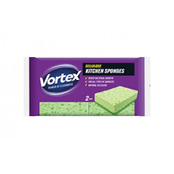 VORTEX Kuchynské hubky, PORÉZNE, 2 KS