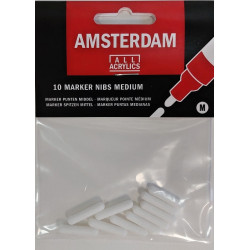 Amsterdam hroty pre acrylové  popisovače medium 4 mm, okrúhle