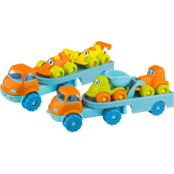 Auto s návesom ANDRONI s 2 autíčkami 53cm
