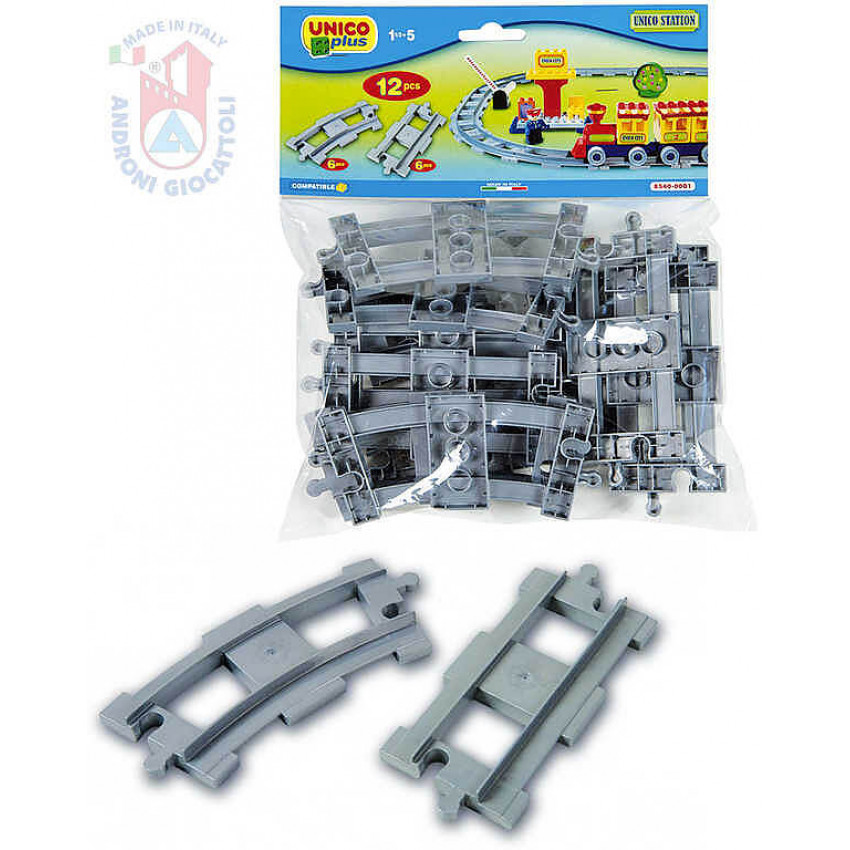 Kolajnice k vláčiku Androni Unico 12 dielikov