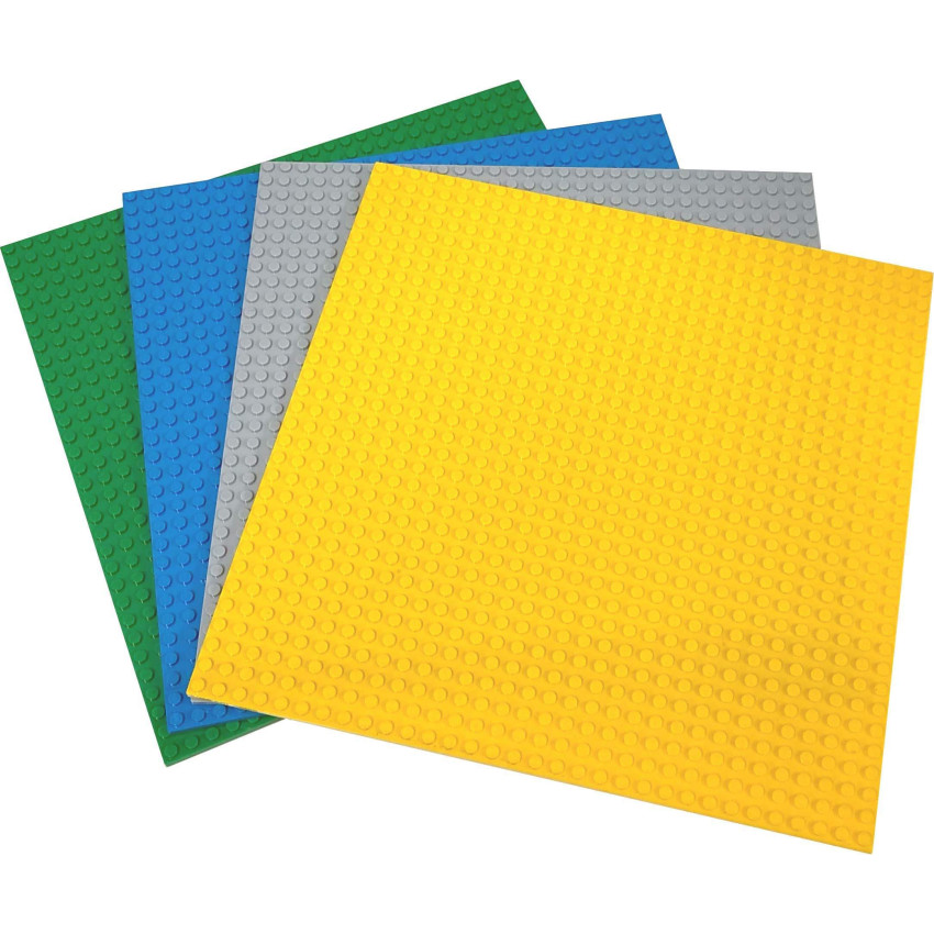 Stavebnica Blox set 4ks základných dosiek 25 x 25 cm v sáčku