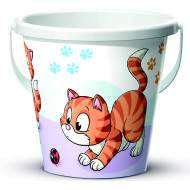 Vedierko do piesku 16cm mačka