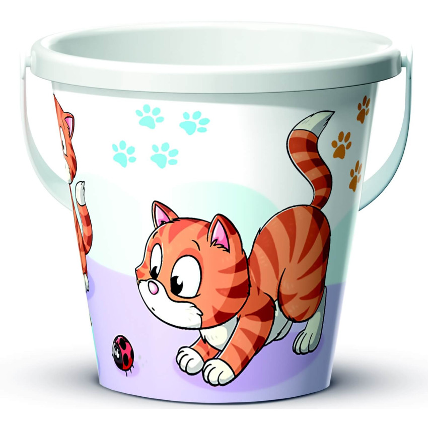 Vedierko do piesku 16cm mačka