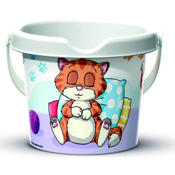 Vedierko do piesku 11,5cm mačka