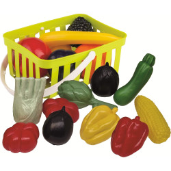 Zelenina v nákupnom košíku 11ks