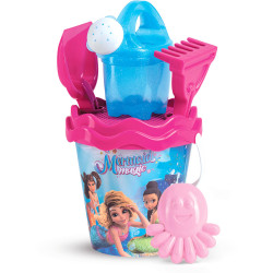 Vedierko Androni set do piesku Morská panna 17cm