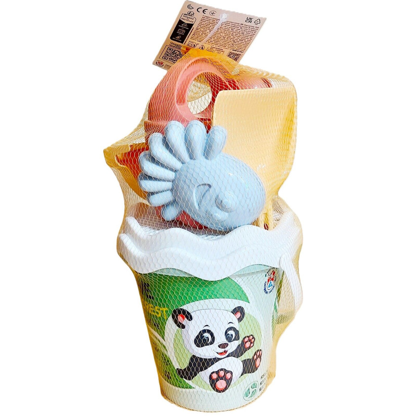 Vedierko Androni set do piesku Džungla 17cm