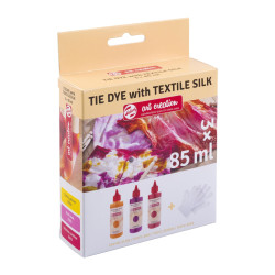 Talens Art Creation Tie-Dye textilná farba set pink, 3ks 85 ml 