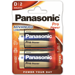 Panasonic Alkaline PRO Power LR20/D (blister) 2 ks