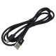 USB opletený kábel - micro USB everActive CBB-1,2MB 120 cm s podporou rýchleho nabíjania až 2,4 A 
