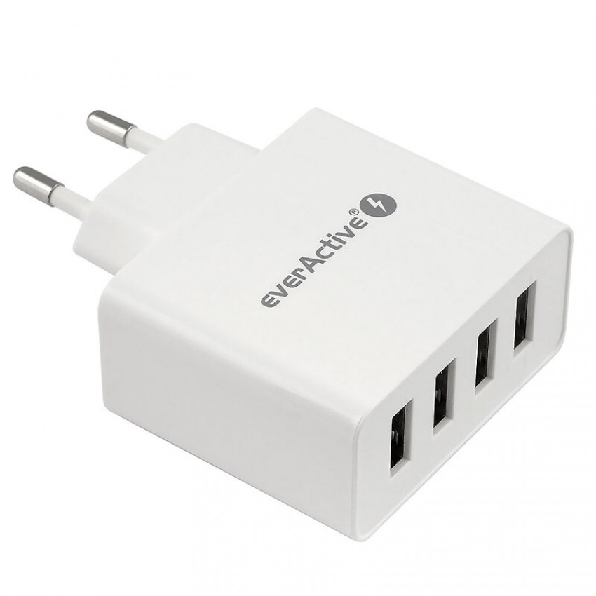 EverActive SC-400 4 x USB 5A sieťová nabíjačka