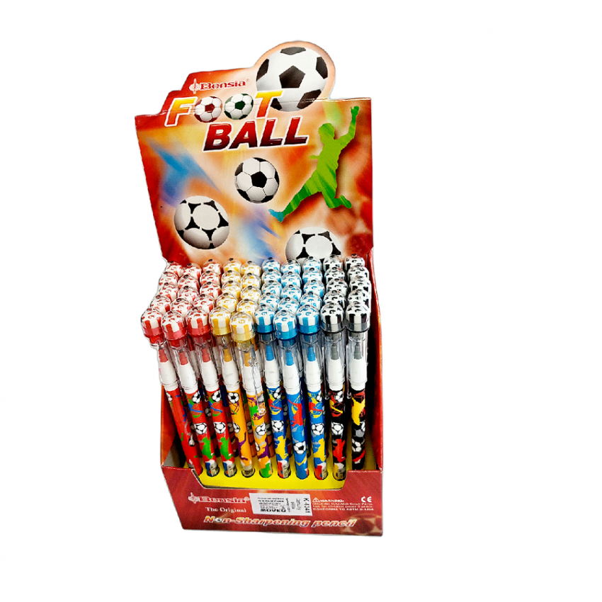 Patentná ceruzka, guma Bensia Futbal 0,5 mm