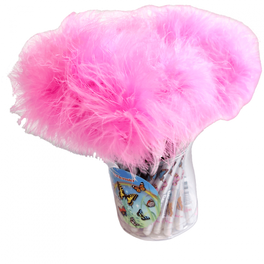 ceruzka s pierkom, dobrá ceruzka, žartovná