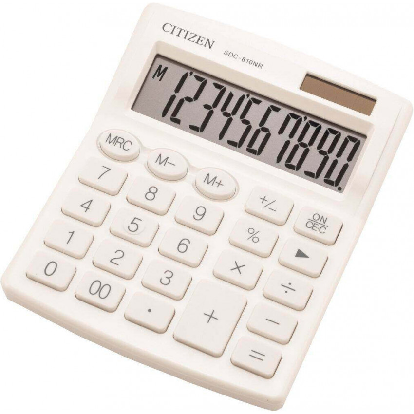 Kalkulačka Citizen SDC-810NR-WH