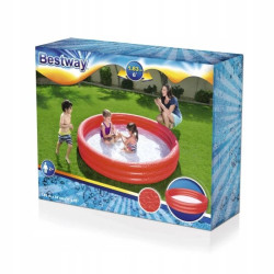 Bestway Bazén 183 x 33 cm červený