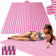 Pikniková deka 200x200 cm ružová