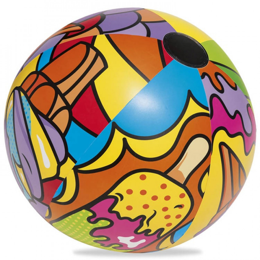 Bestway Nafukovacia plážová lopta ART 91 cm