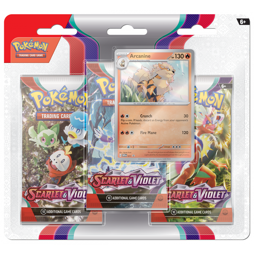 Pokémon TCG: SV01 - 3 Blister Booster