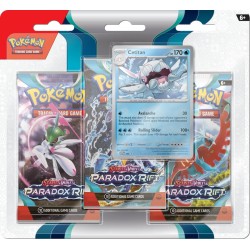 Pokémon TCG: SV04 Paradox Rift - 3 Blister Booster