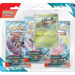 Pokémon TCG: SV09 Journey Together - 3 Blister Booster