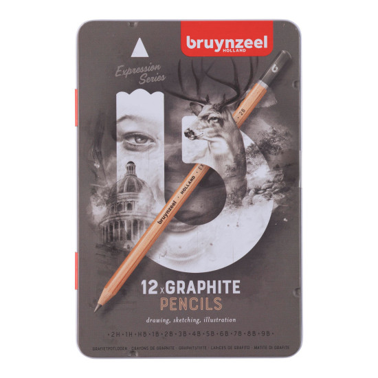 grafitové ceruzky, rôzne tvrdosti, kvalitné ceruzky