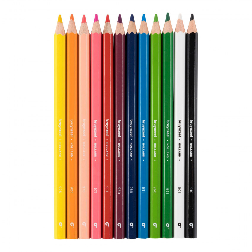 Bruynzeel farbičky mega 12ks