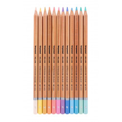 Bruynzeel pastelové farbičky v kovovom obale 12ks