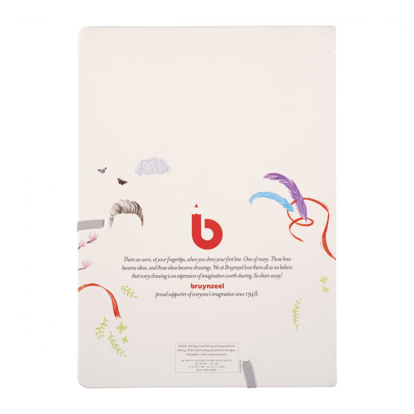 Bruynzeel Creatives Sketch, notebook skicovací diár, A4