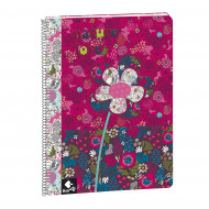 2x Busquets Blok špirála A4 80 listový nature love