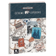 Busquets Blok špirála A4 80 listový EXTREME EXPERIENCE