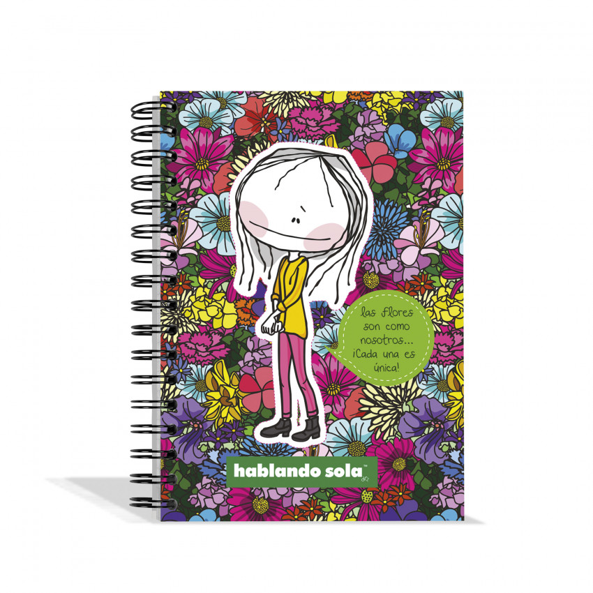 Busquets Blok špirála Hablando solo A5