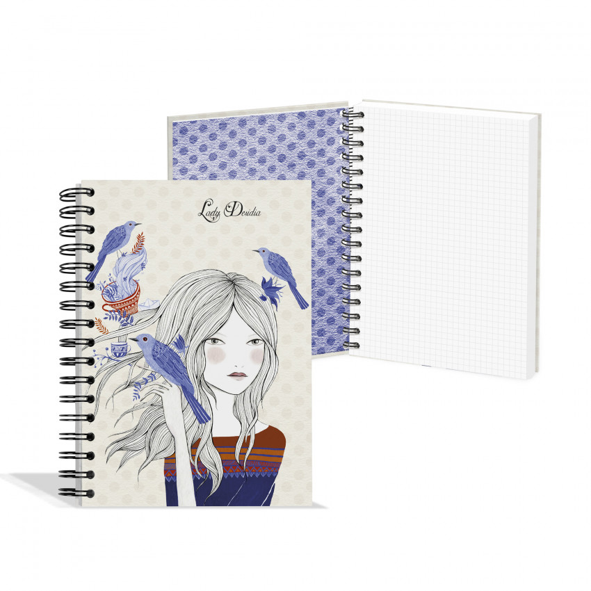 Busquets blok špirála A5 Lady Desidia