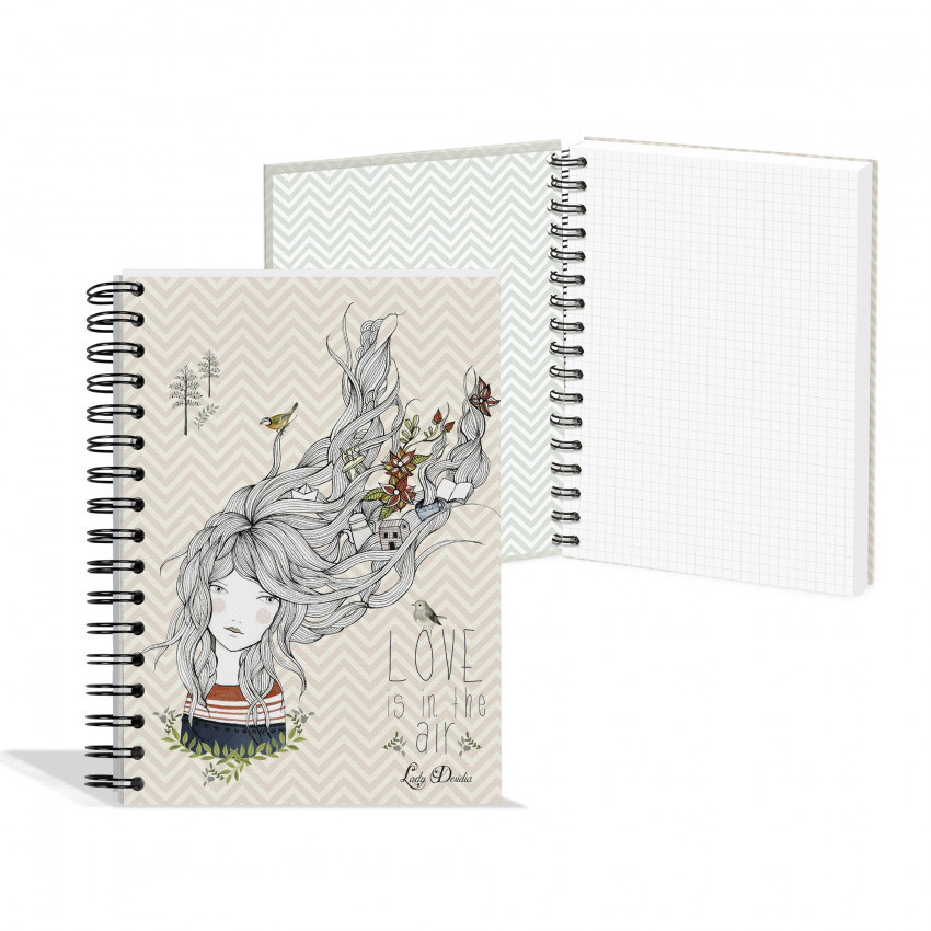 Busquets blok špirála A5 Lady Desidia 2