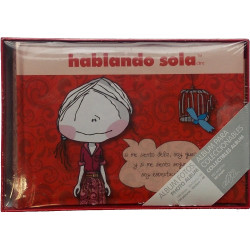 Busquets Fotoalbum hablando sola, bledo červený 10x15