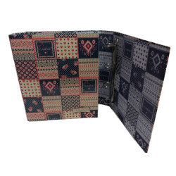 Busquets Karisblok 4-krúžkový-5 cm- Flamenco