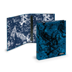 Busquets Karisblok 4-krúžkový-5 cm-Reverse-modrá