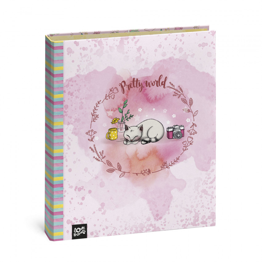 Busquets karisblok A4 prázdny PRETTY WORLD