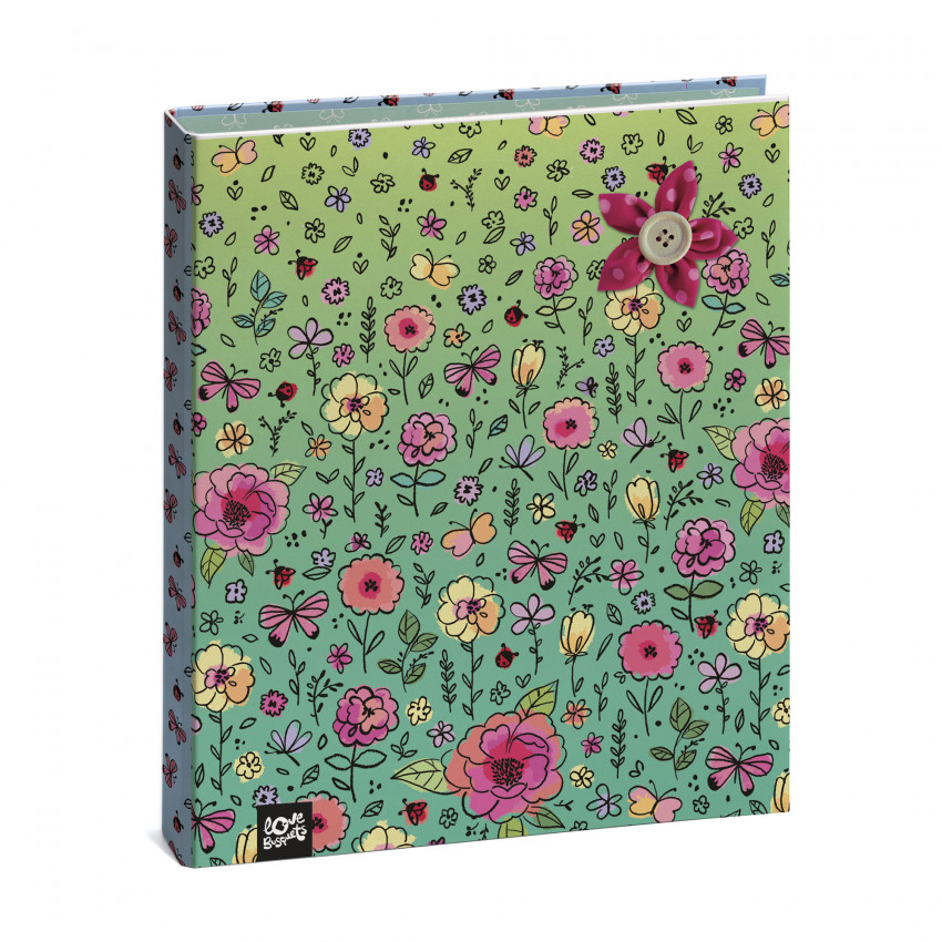 Busquets karisblok A4 prázdny Love Country