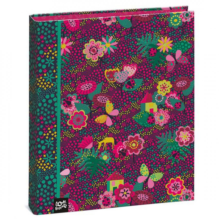 Busquets karisblok A4 prázdny Love Garden