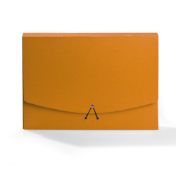 Busquets kartónový exklusiv box s gumičkou hnedý