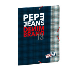 Busquets odkladacia mapa 3-klopá s gumičkou-pepe jeans-zel.