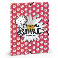 Busquets odkladacia mapa 3-klopá s gumičkou Margarita SALVAJE