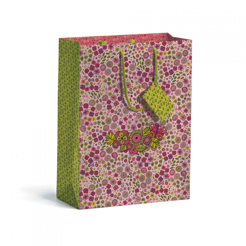 Papierová taška veľká - motýlik