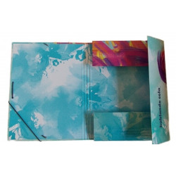 Školské dosky A4 s gumičkou-Hablando solo