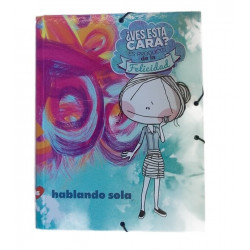 Školské dosky A4 s gumičkou-Hablando solo