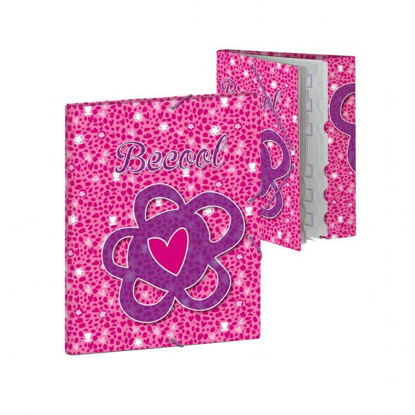 Školské dosky A4 s gumičkou-Becool