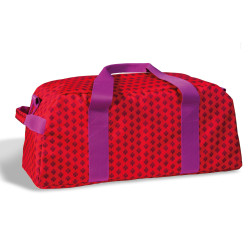 Busquets Športová taška -  s červeno-fialovou potlačou